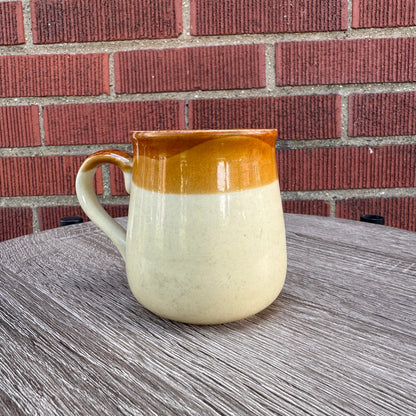 Vintage Stoneware Country Wheat Mug