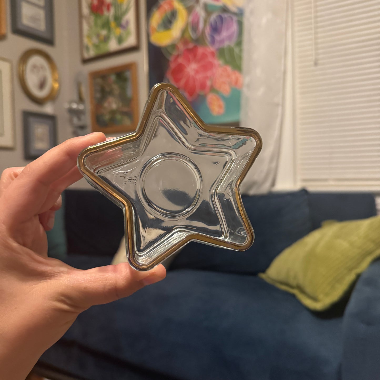 Holiday Gold by Indiana Glass 3 Pc. Party Set