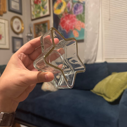 Holiday Gold by Indiana Glass 3 Pc. Party Set