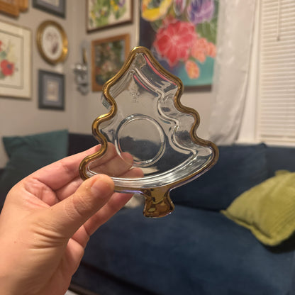 Holiday Gold by Indiana Glass 3 Pc. Party Set