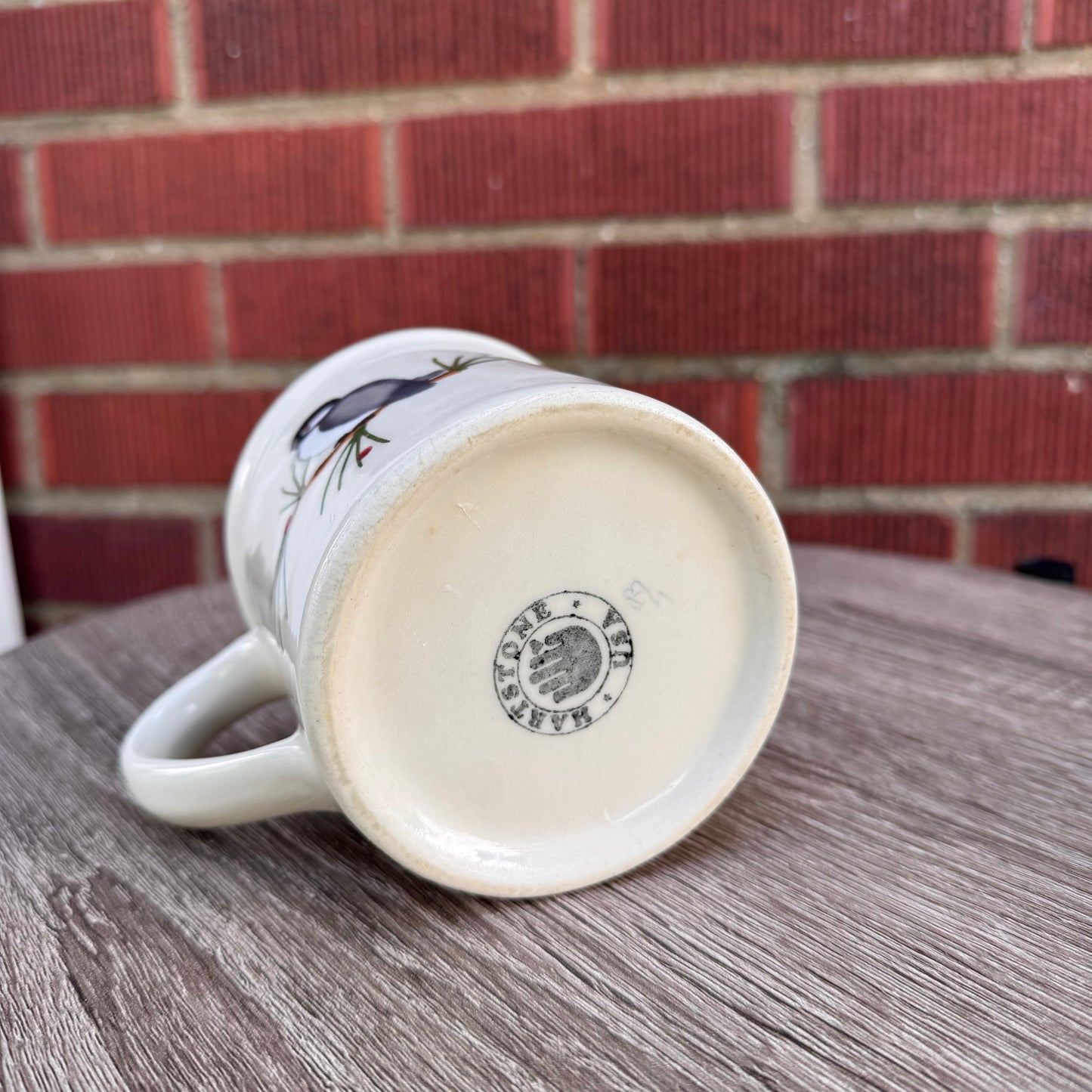 Hartstone Pottery Chickadee Mug