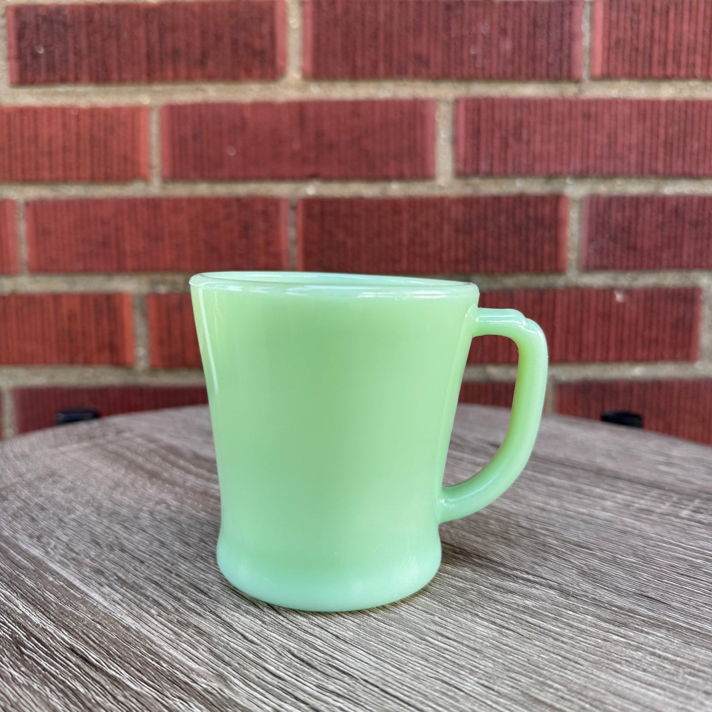 Vintage Fire-King Jadeite Milk Glass Anchor Hocking Mug