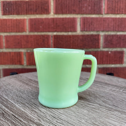 Vintage Fire-King Jadeite Milk Glass Anchor Hocking Mug