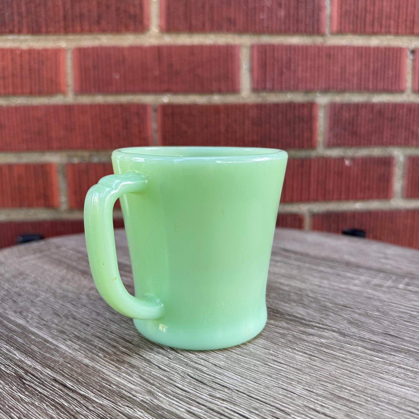 Vintage Fire-King Jadeite Milk Glass Anchor Hocking Mug