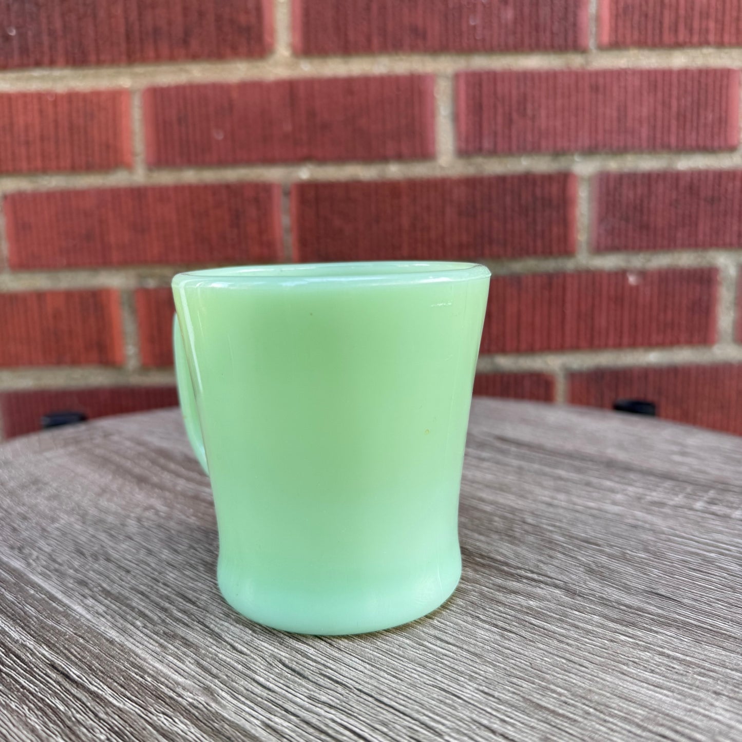 Vintage Fire-King Jadeite Milk Glass Anchor Hocking Mug