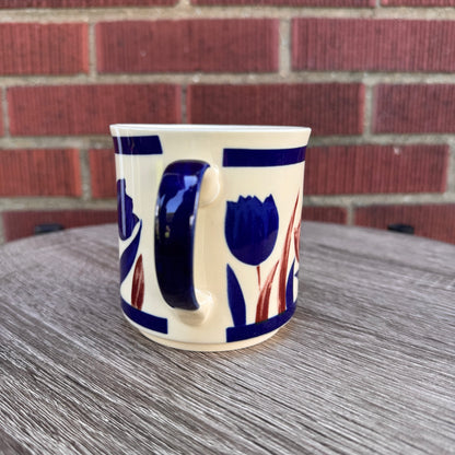 Vintage Trendsetters Stoneware Tulip Coffee Mug