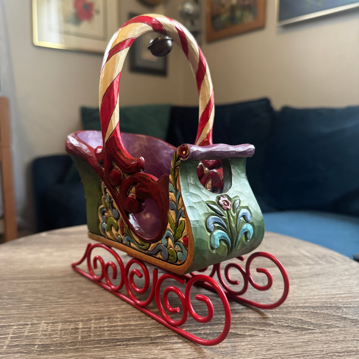 Jim Shore "Jingle All the Way" Holiday Sleigh