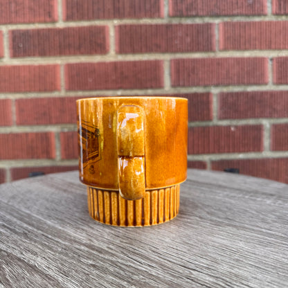Vintage Japan "Coffee Break" Stackable Mug