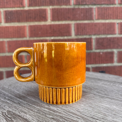 Vintage Japan "Coffee Break" Stackable Mug