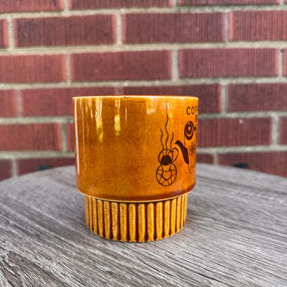 Vintage Japan "Coffee Break" Stackable Mug