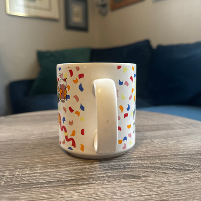 Garfield "In the Good Old Party Time" June Calendar Mug