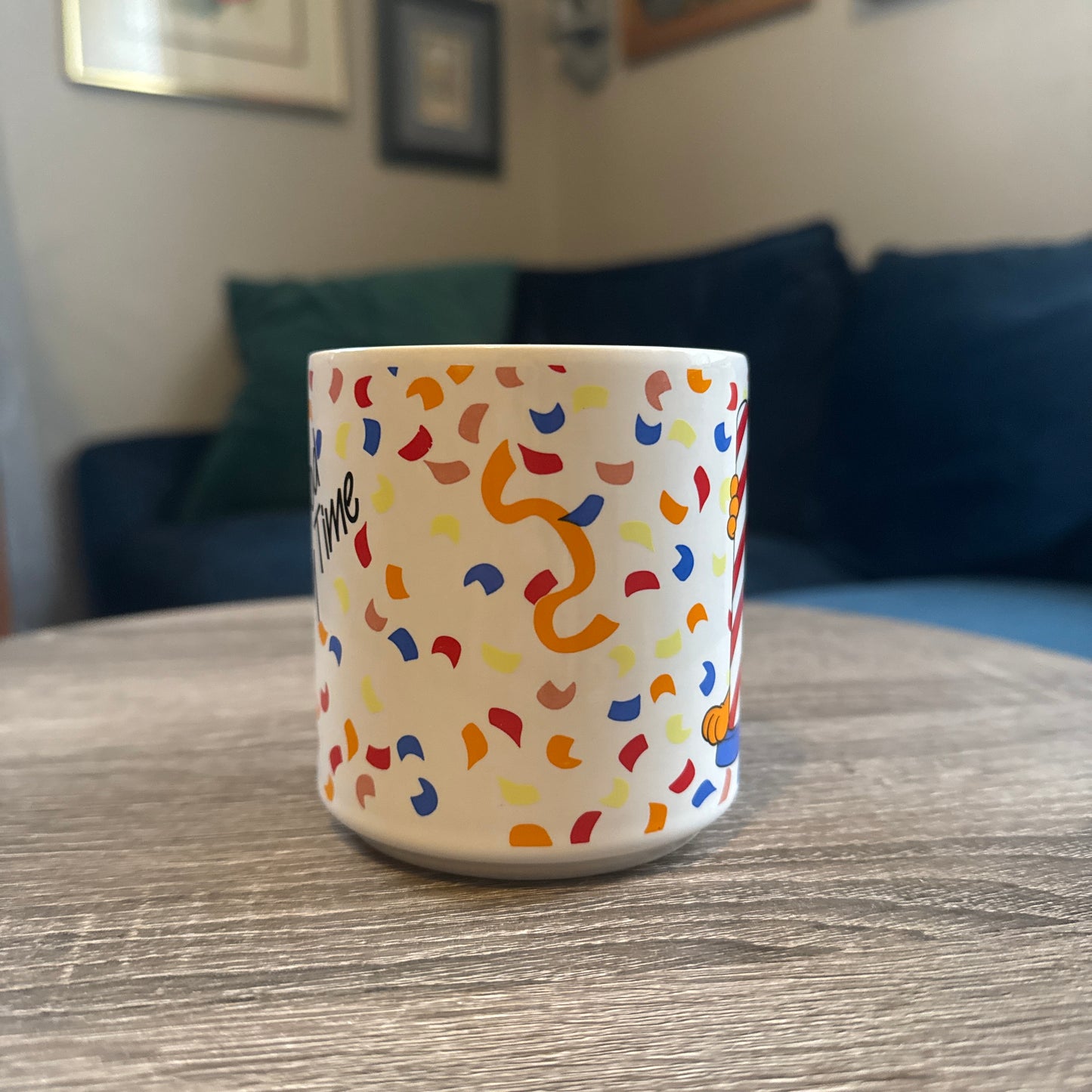 Garfield "In the Good Old Party Time" June Calendar Mug