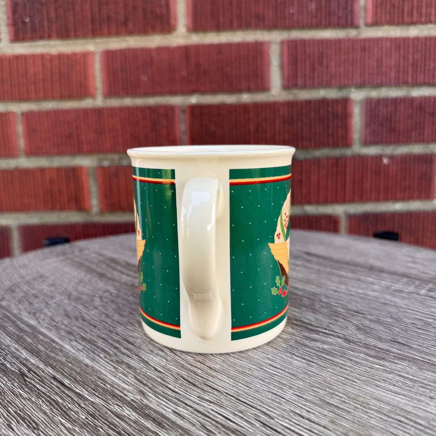 Vintage Hallmark 1986 Country Goose Christmas Mug