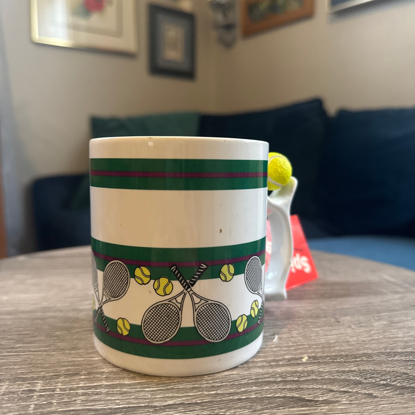 Vintage Spinners Tennis Mug