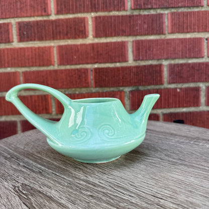 Vintage Teal Creamer