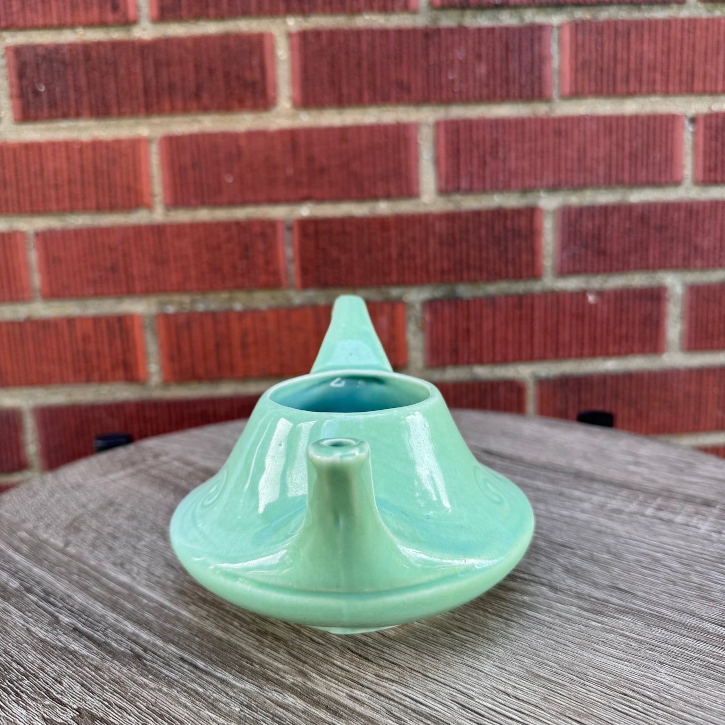 Vintage Teal Creamer