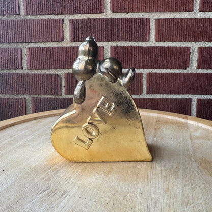 Snoopy "Love" Bud Vase