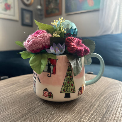 'Twas the Night Before Christmas Mug Bouquet