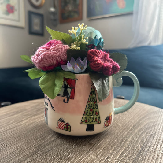 'Twas the Night Before Christmas Mug Bouquet