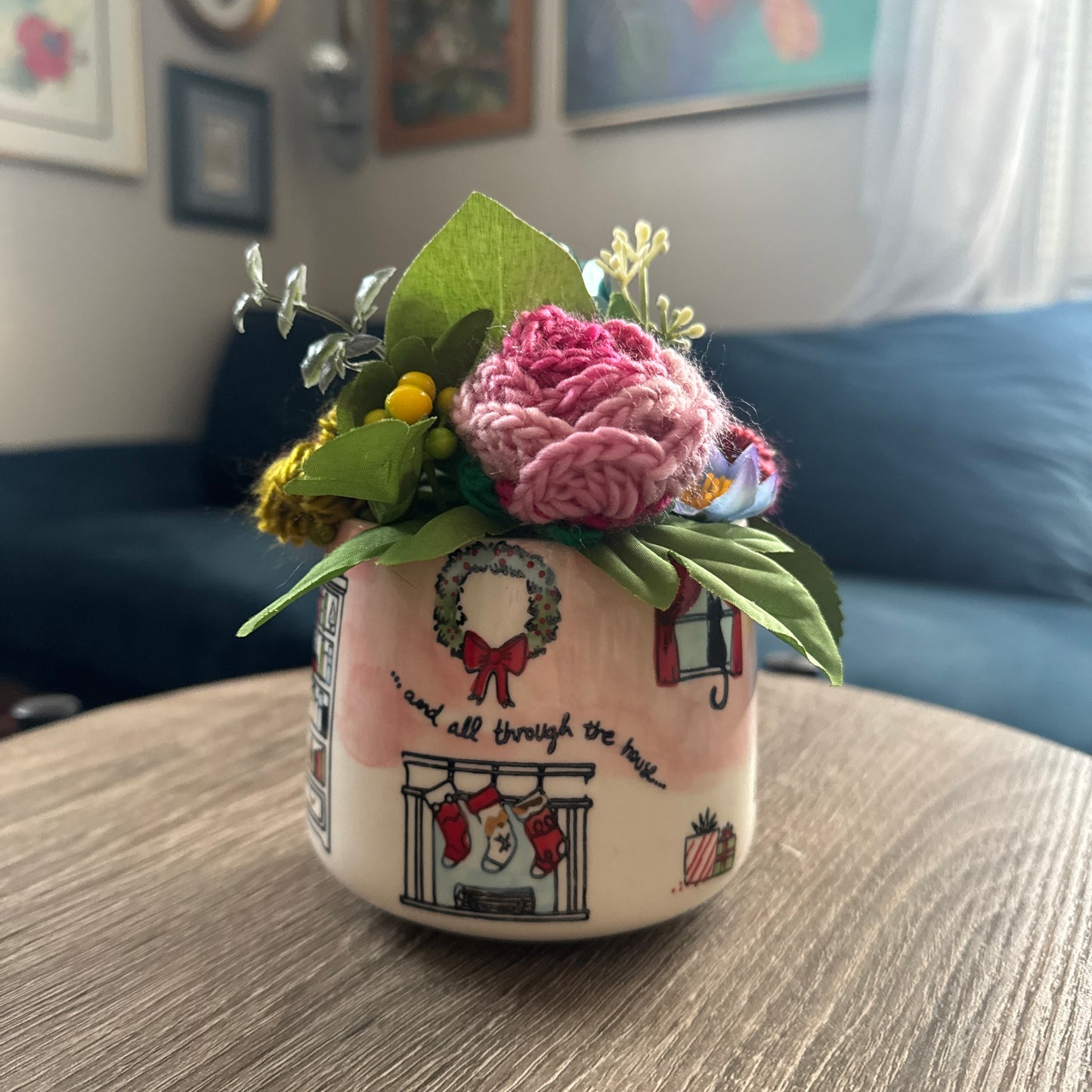 'Twas the Night Before Christmas Mug Bouquet