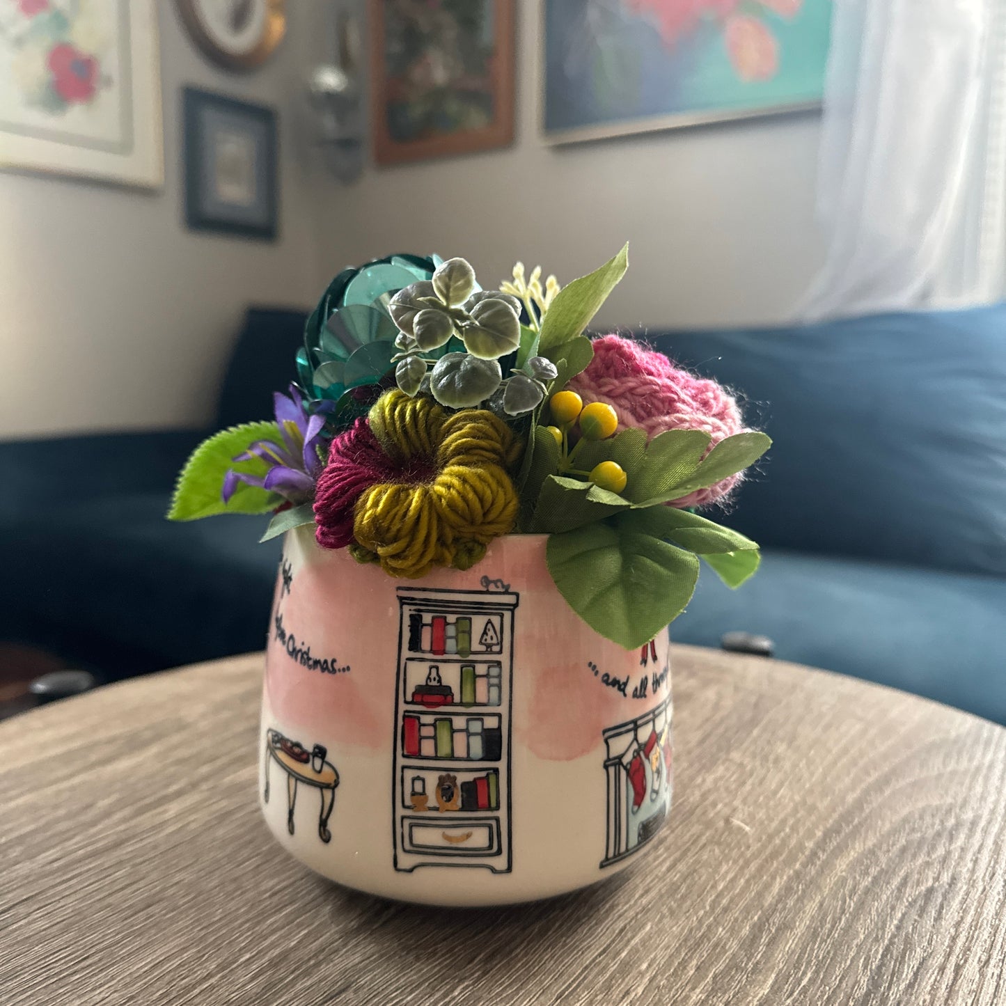 'Twas the Night Before Christmas Mug Bouquet