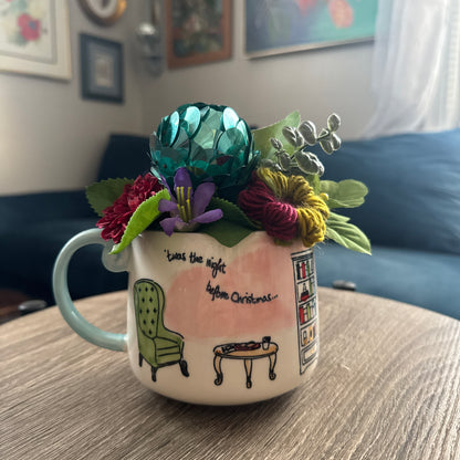 'Twas the Night Before Christmas Mug Bouquet