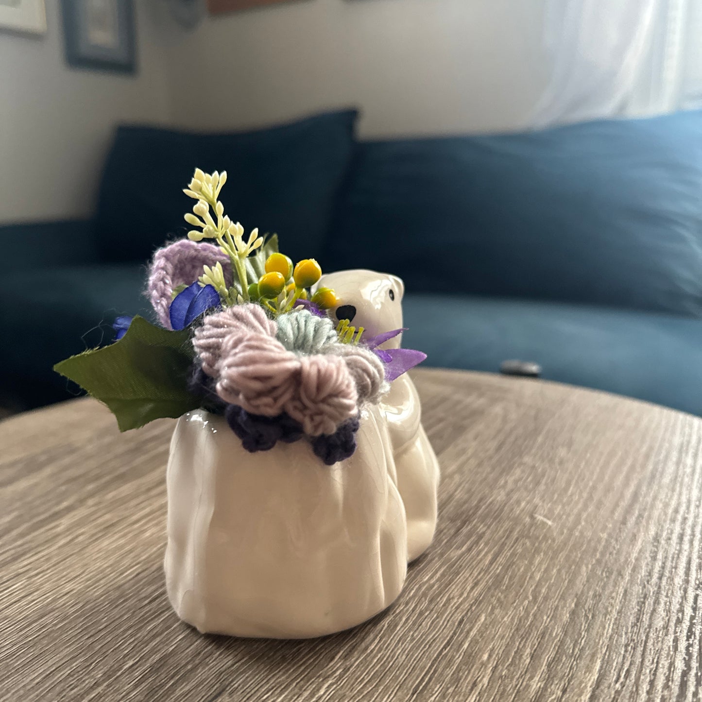 Polar Bear Planter Bouquet