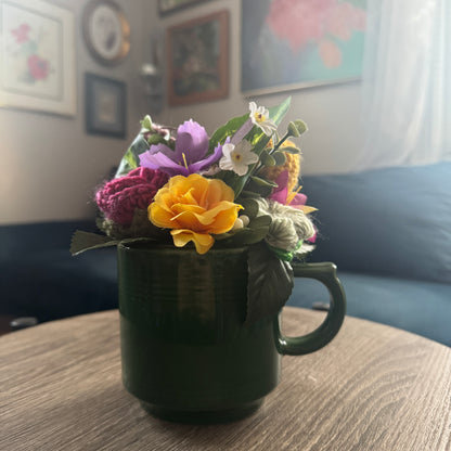 Dark Green FW Mug Bouquet