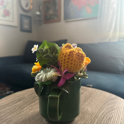 Dark Green FW Mug Bouquet