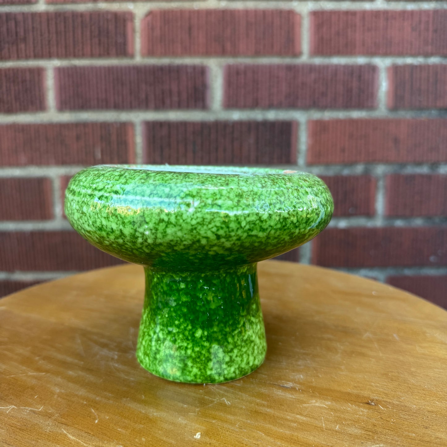 Vintage Pottery Pedestal Planter