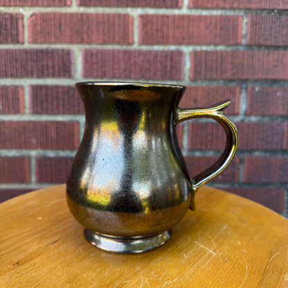 Vintage Prinknash Metallic Pottery Mug