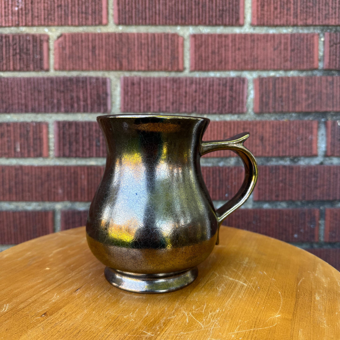 Vintage Prinknash Metallic Pottery Mug