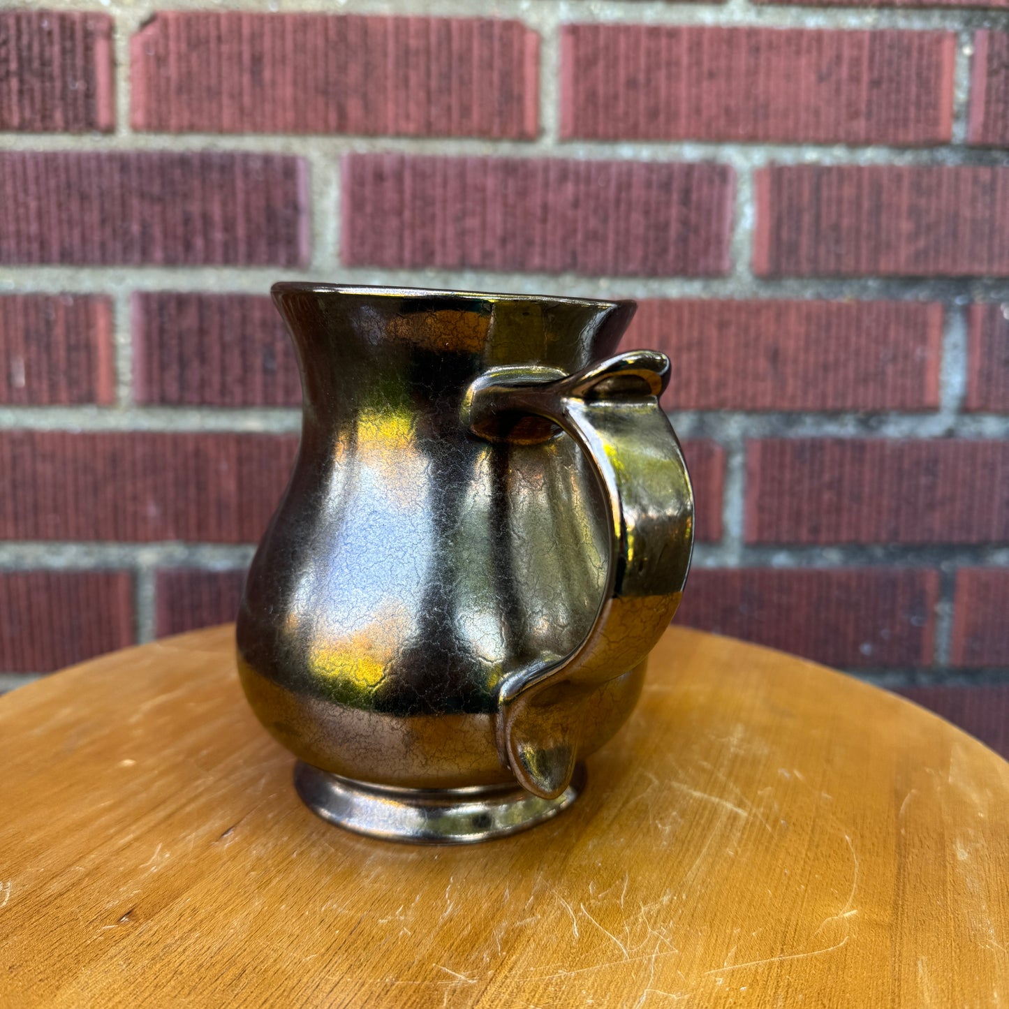 Vintage Prinknash Metallic Pottery Mug