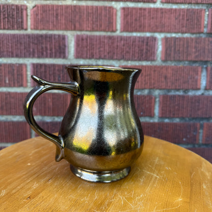 Vintage Prinknash Metallic Pottery Mug
