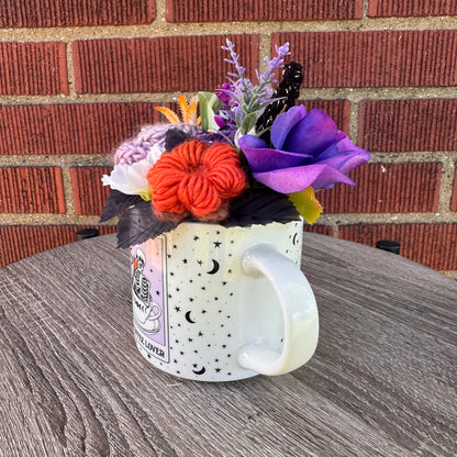 The Coffee Lover Skeleton Mug Bouquet