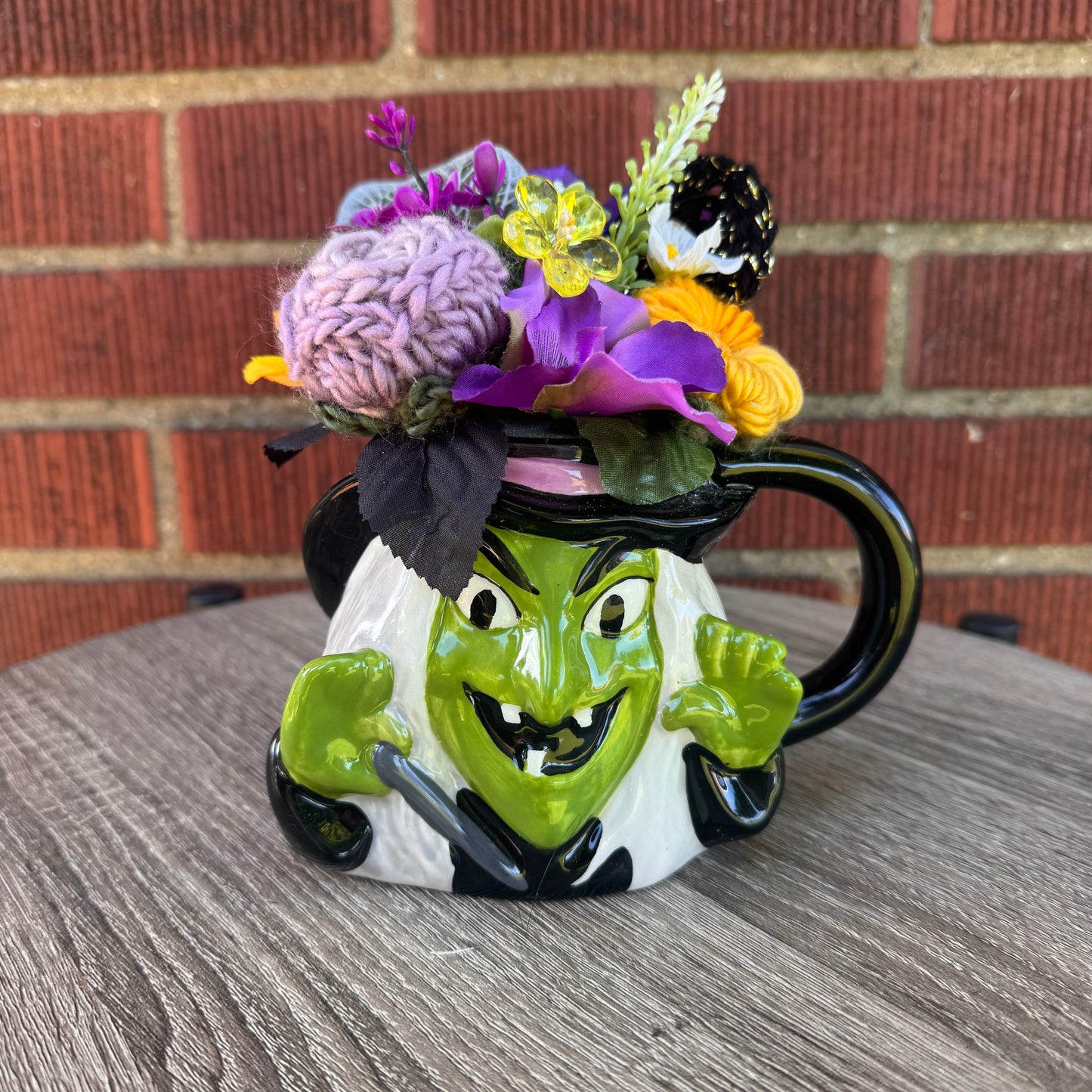 Hyde & Eek Boutique Witch Ceramic Mug Bouquet