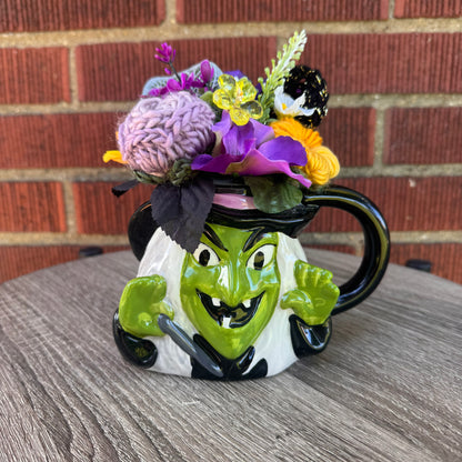 Hyde & Eek Boutique Witch Ceramic Mug Bouquet