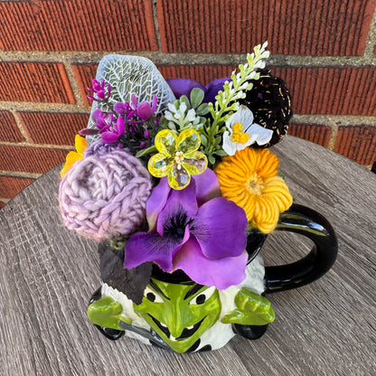 Hyde & Eek Boutique Witch Ceramic Mug Bouquet