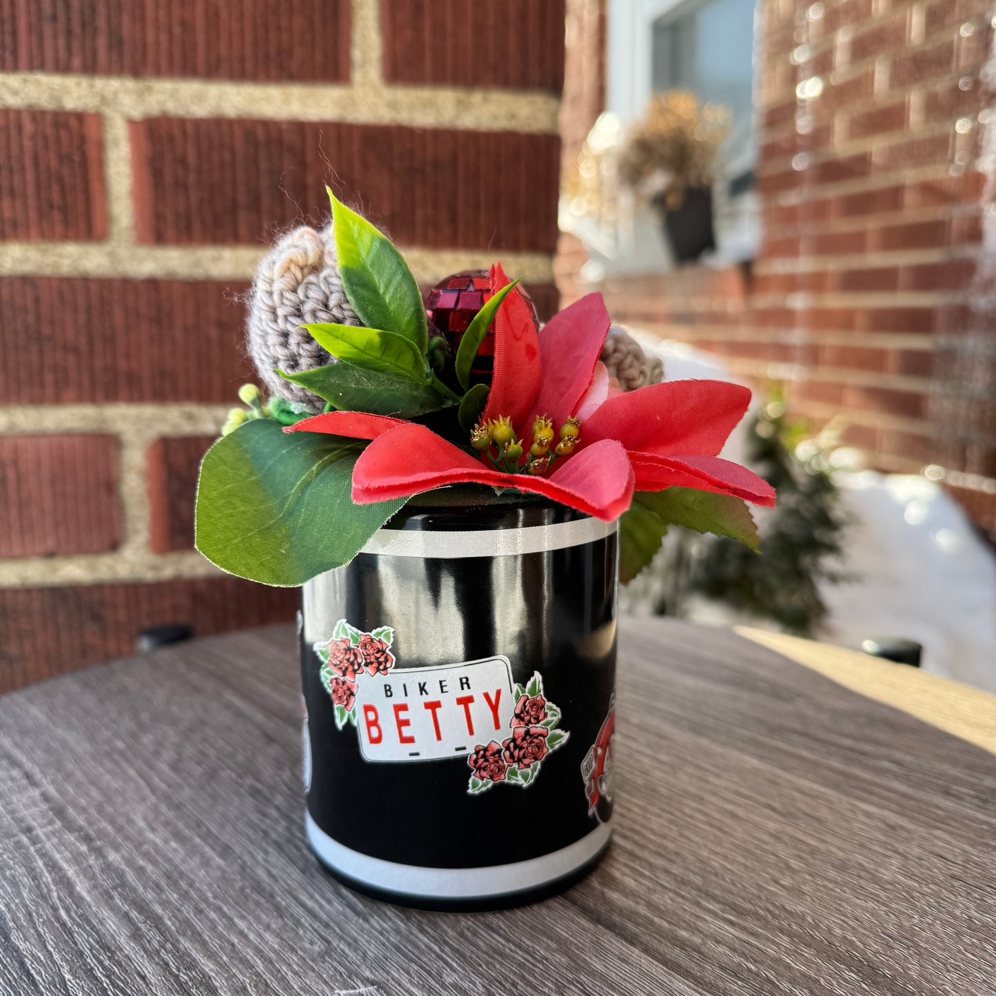 Biker Betty Boop Mug Bouquet