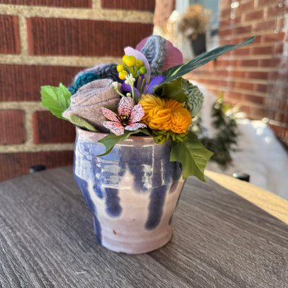Handmade Pottery Vase Bouquet