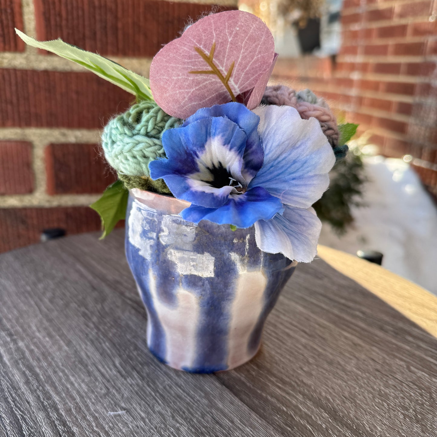 Handmade Pottery Vase Bouquet