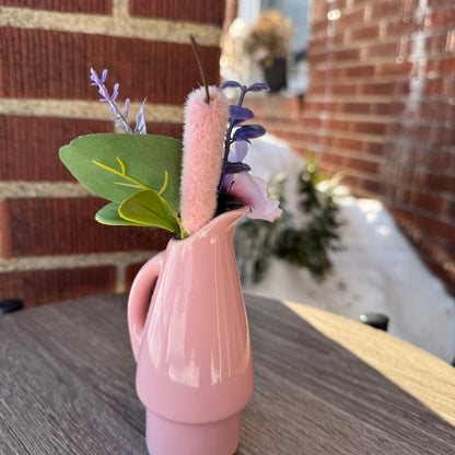 Vintage Shawnee USA Pottery Pitcher Bouquet