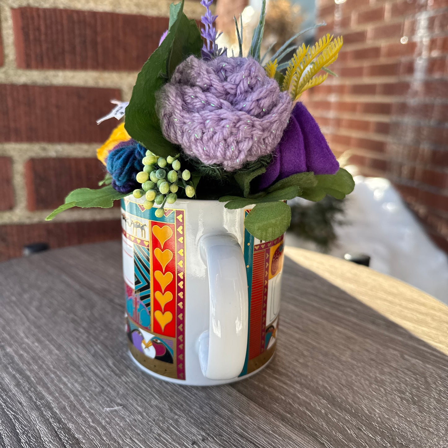 Laurel Birch "Objects d'Heart" Mug Bouquet