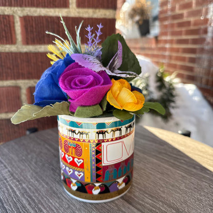 Laurel Birch "Objects d'Heart" Mug Bouquet