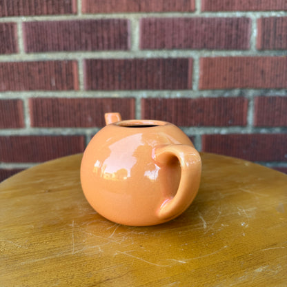 Vintage Ceramic Orange Creamer