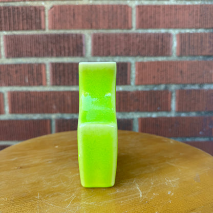 Bright Green Ceramic Vase