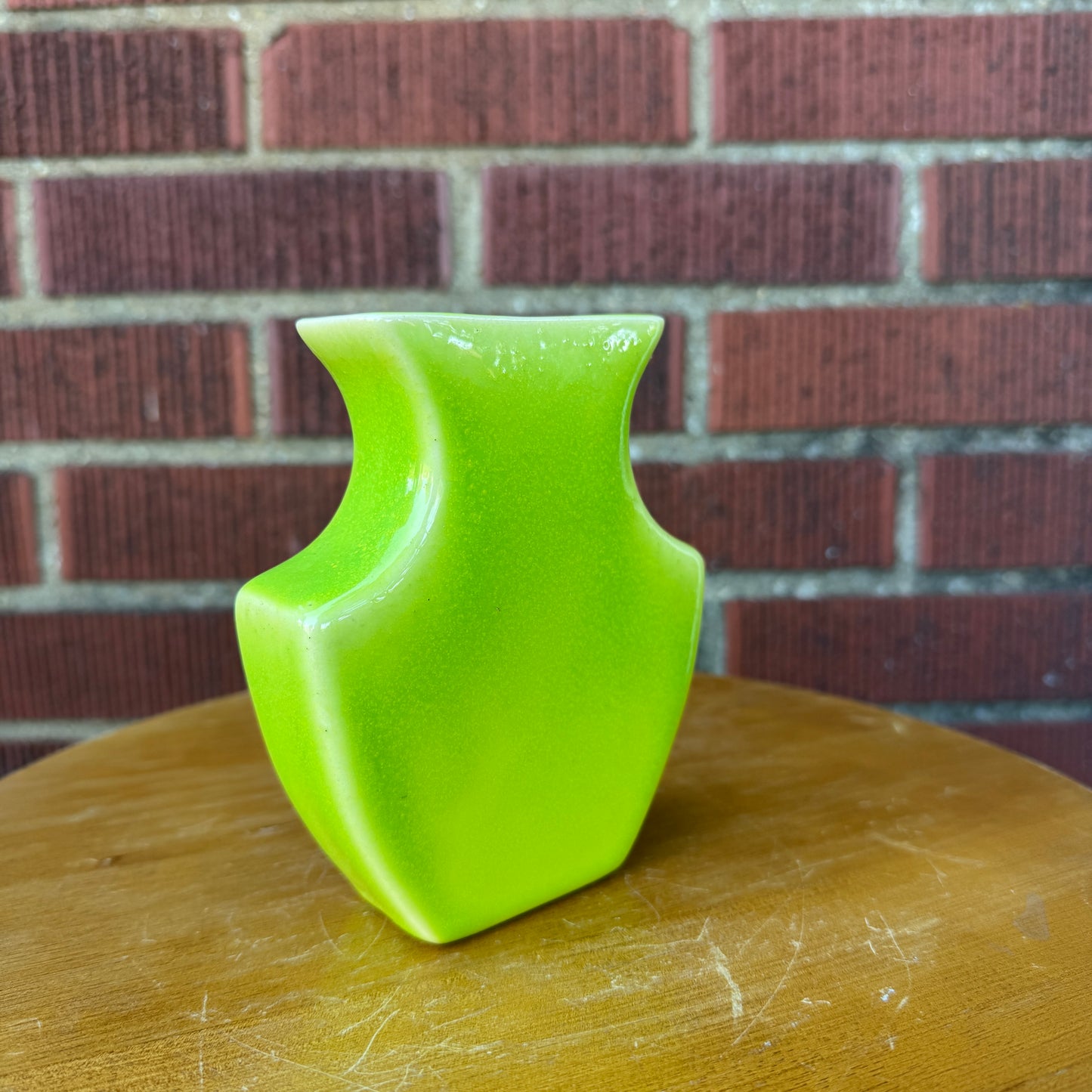 Bright Green Ceramic Vase