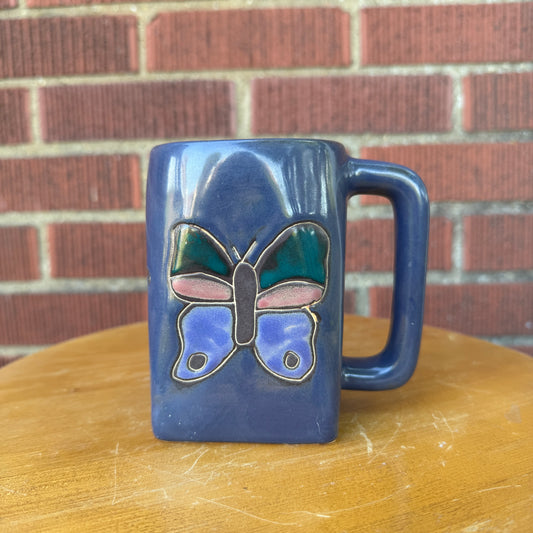 Mara Stoneware Butterfly Mug