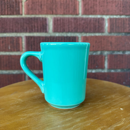 Homer Laughlin Teal Mug