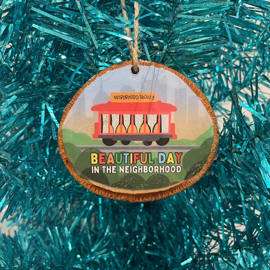 Mr. Roger's Trolley Ornament